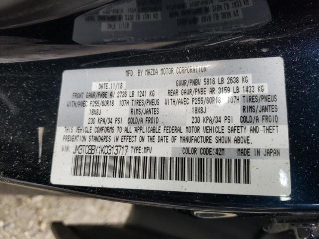 JM3TCBBY1K0313717 Mazda Cx-9 Sport 2019. Фото: 9