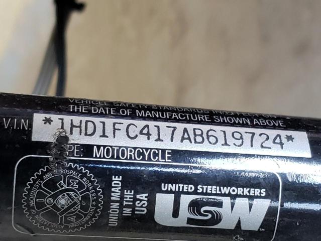 1HD1FC417AB619724 Harley-Davidson Flhtcu 2010. Фото: 9