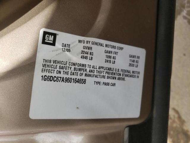 1G6DC67A960164658 Cadillac STS