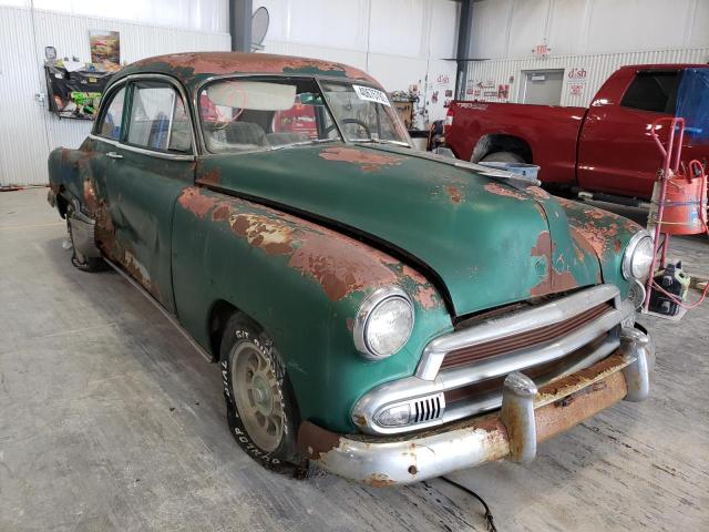 Salvage cars for sale at Greenwood, NE auction: 1952 Chevrolet Delux