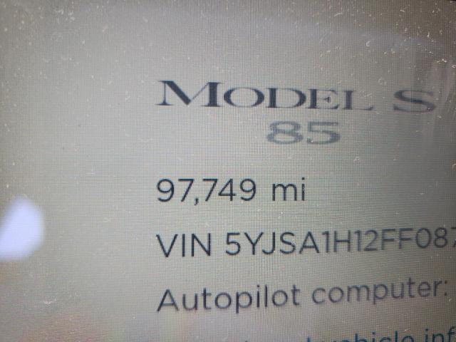 2015 TESLA MODEL S 85 5YJSA1H12FF087547
