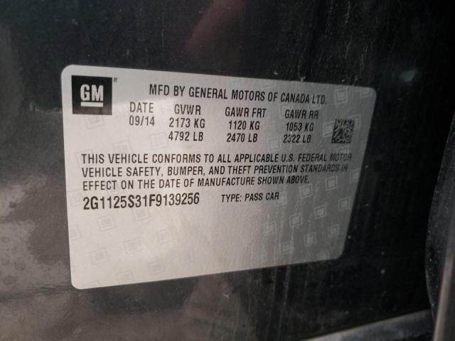 2015 CHEVROLET IMPALA LT 2G1125S31F9139256