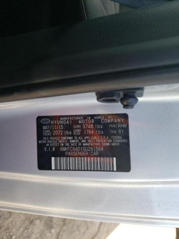 KMHTC6AD1GU261564 Hyundai Veloster 2016. Фото: 9
