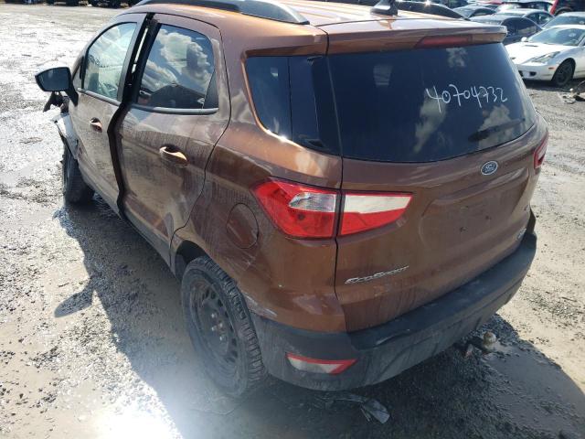 2018 FORD ECOSPORT S MAJ6P1UL0JC238369