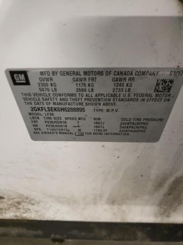 2017 GMC TERRAIN SL 2GKFLSEK6H6288895