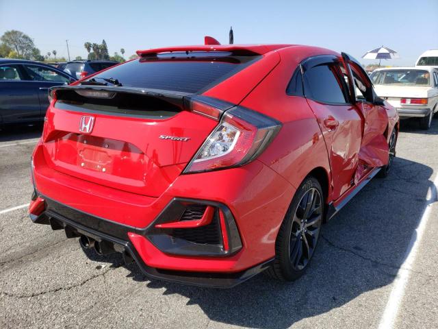 2021 HONDA CIVIC SPOR SHHFK7H4XMU206517