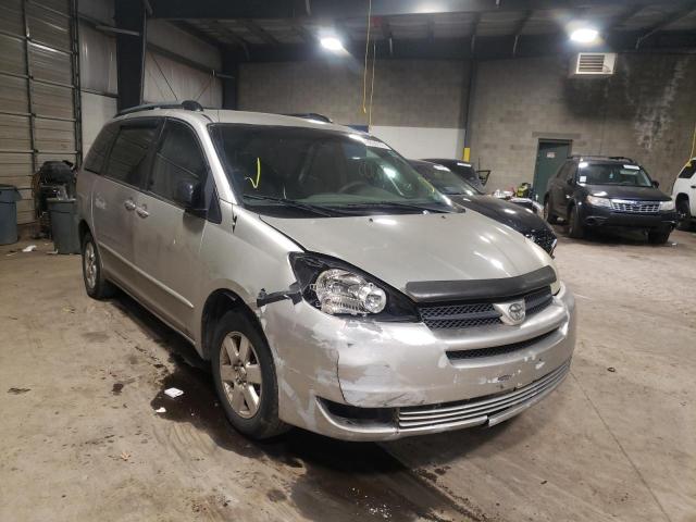 Salvage cars for sale from Copart Chalfont, PA: 2004 Toyota Sienna CE