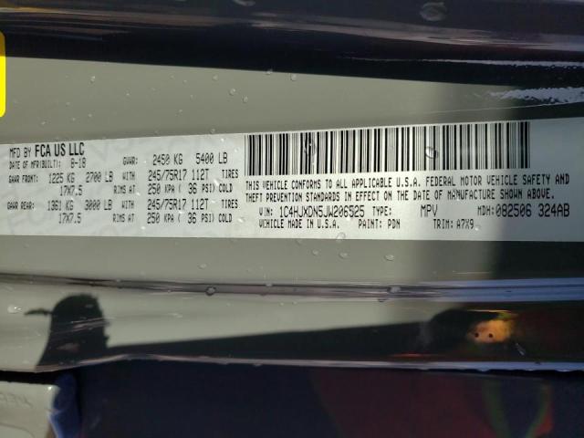 1C4HJXDN5JW206525 Jeep Wrangler U 2018. Фото: 9