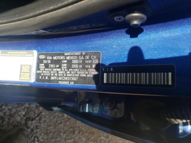 2017 KIA FORTE LX 3KPFL4A72HE073667