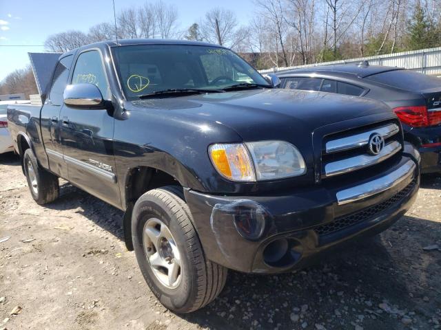 Salvage trucks for sale at Billerica, MA auction: 2004 Toyota Tundra ACC