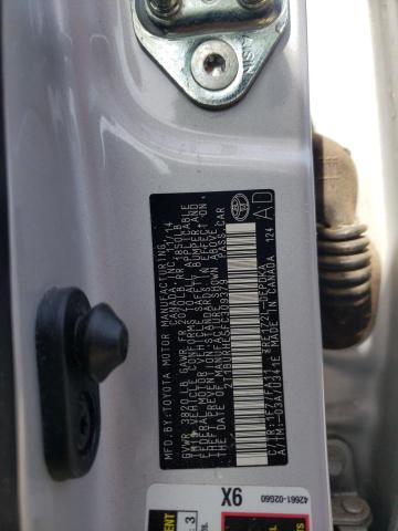 2015 TOYOTA COROLLA L 2T1BURHE5FC309379