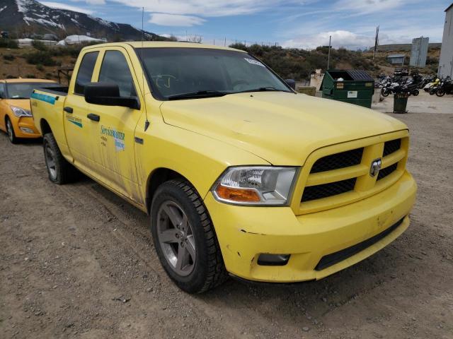 Salvage cars for sale from Copart Reno, NV: 2012 Dodge RAM 1500 S