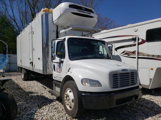 Salvage trucks for sale at Warren, MA auction: 2012 Freightliner M2 106 MED