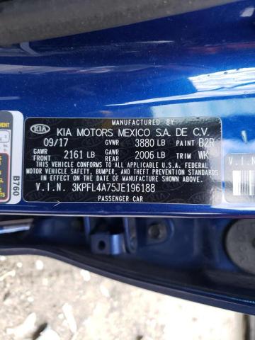 2018 KIA FORTE LX 3KPFL4A75JE196188