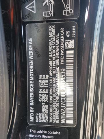 2020 BMW M240XI WBA2J7C08L7E04539