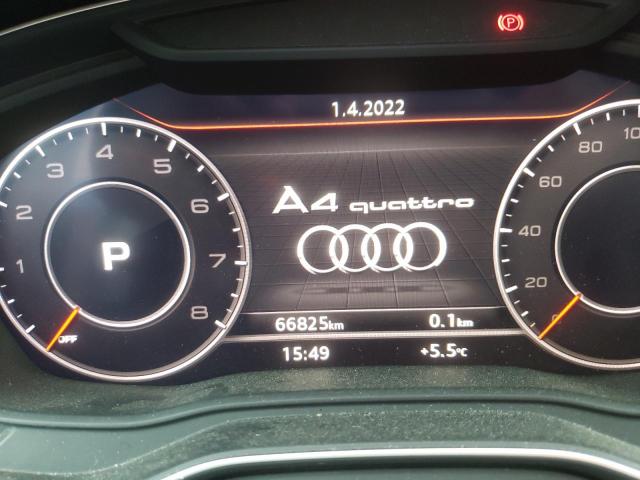 2018 AUDI A4 TECHNIK WAUCNAF49JN010042