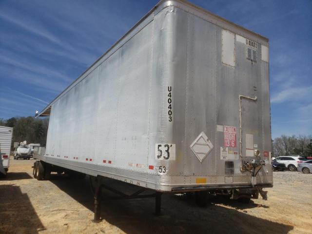 Salvage cars for sale from Copart Hueytown, AL: 2001 Great Dane DRY Van