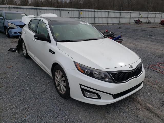 Salvage cars for sale from Copart York Haven, PA: 2015 KIA Optima EX