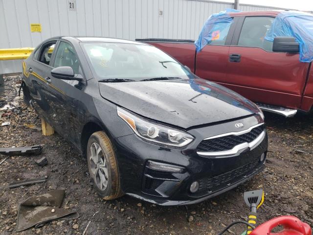 Salvage cars for sale from Copart Cudahy, WI: 2021 KIA Forte FE
