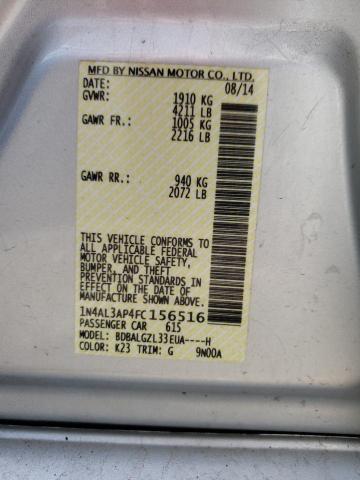 Фото: 1N4AL3AP4FC156516 - 10