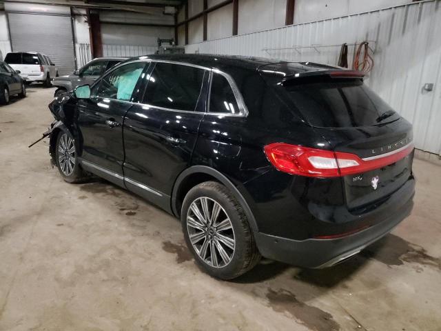 2016 LINCOLN MKX BLACK 2LMPJ9JR8GBL76273