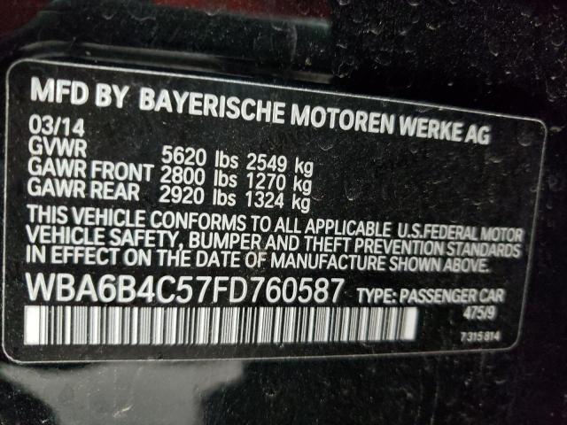 2015 BMW ALPINA B6 WBA6B4C57FD760587