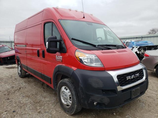 Salvage cars for sale from Copart Chicago Heights, IL: 2019 Dodge RAM Promaster