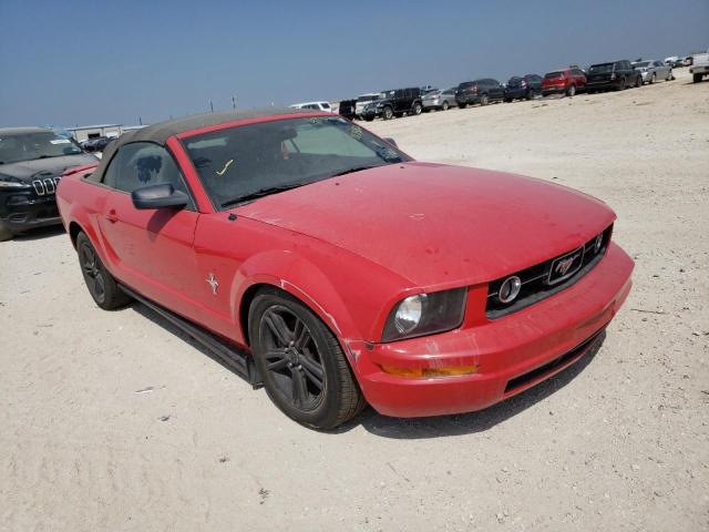 Salvage cars for sale from Copart San Antonio, TX: 2007 Ford Mustang