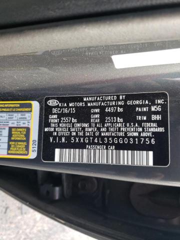 2016 KIA OPTIMA LX 5XXGT4L35GG031756