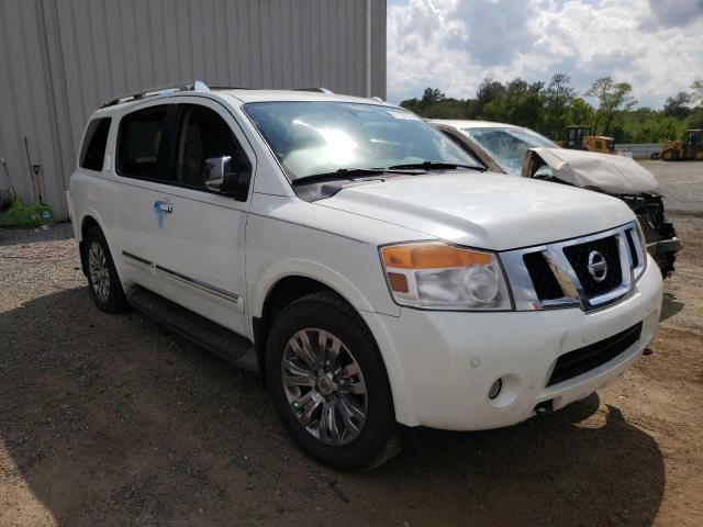 Salvage cars for sale from Copart Jacksonville, FL: 2015 Nissan Armada PLA
