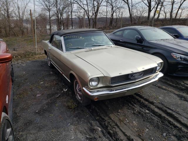 Salvage cars for sale at Marlboro, NY auction: 1966 Ford Mustang