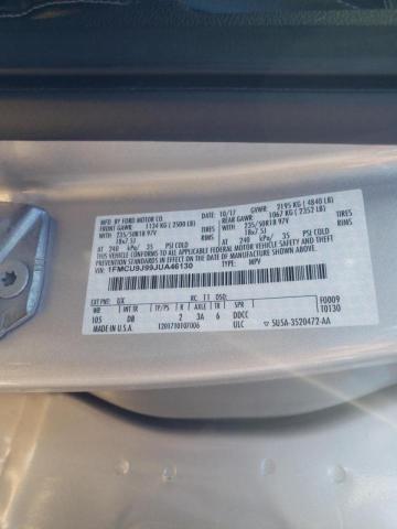 1FMCU9J99JUA46130 Ford Escape Tit 2018. Фото: 9