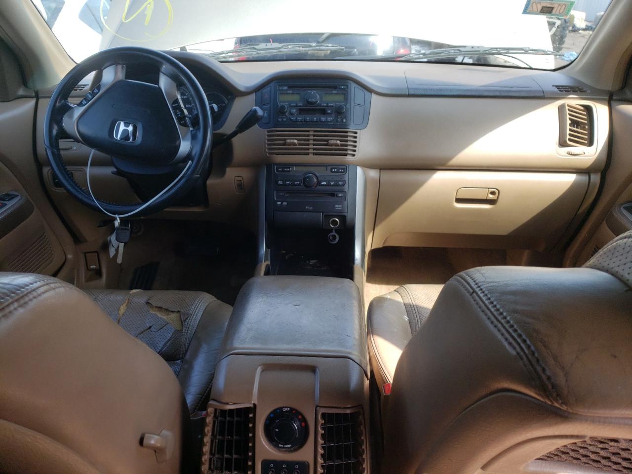 2003 Honda Pilot Exl VIN: 2HKYF18673H526861 Lot: 41111592