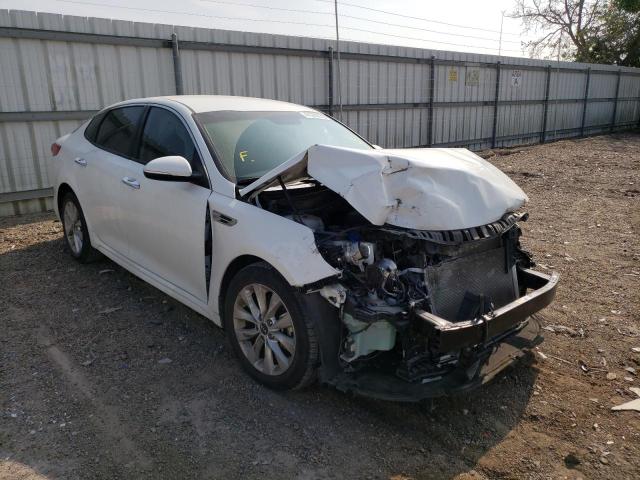Salvage cars for sale from Copart Mercedes, TX: 2018 KIA Optima LX