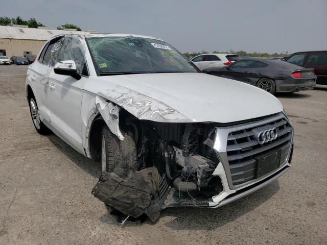 Salvage cars for sale from Copart Corpus Christi, TX: 2018 Audi Q5 Premium