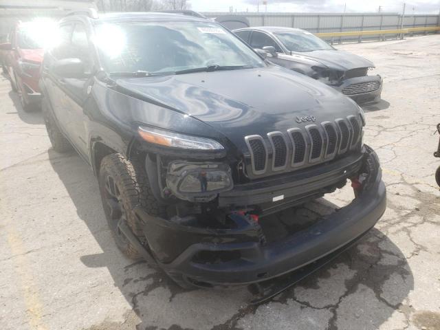 Salvage cars for sale from Copart Rogersville, MO: 2017 Jeep Cherokee T
