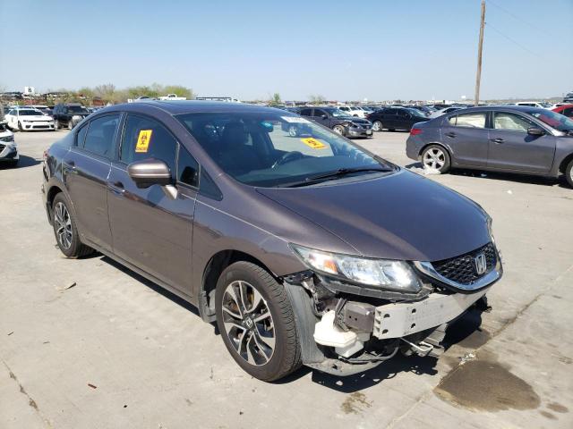 Vehiculos salvage en venta de Copart Grand Prairie, TX: 2015 Honda Civic EX