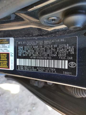 2017 TOYOTA CAMRY LE 4T1BF1FK5HU790160