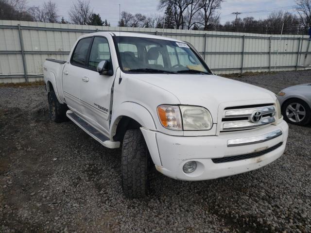 Salvage cars for sale from Copart Albany, NY: 2006 Toyota Tundra DOU