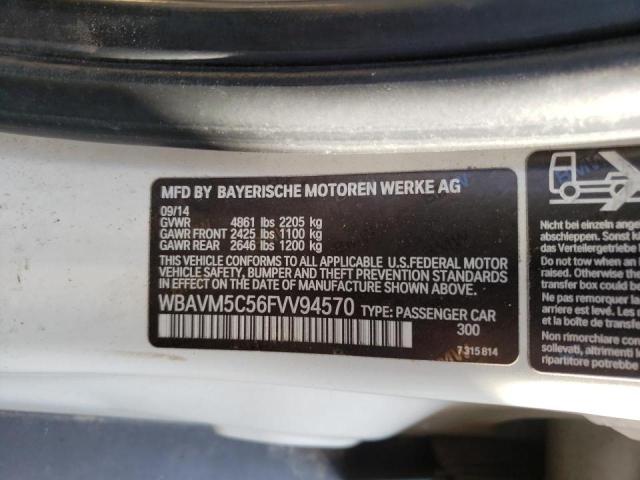 2015 BMW X1 XDRIVE3 WBAVM5C56FVV94570