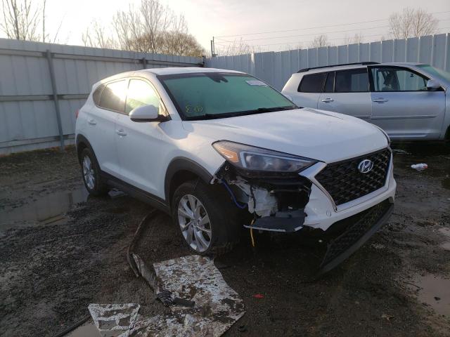 Salvage cars for sale from Copart Columbia Station, OH: 2019 Hyundai Tucson SE