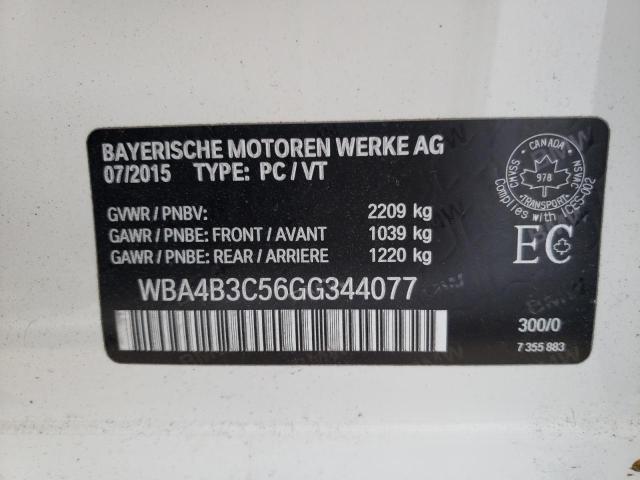 2016 BMW 435 XI GRA WBA4B3C56GG344077