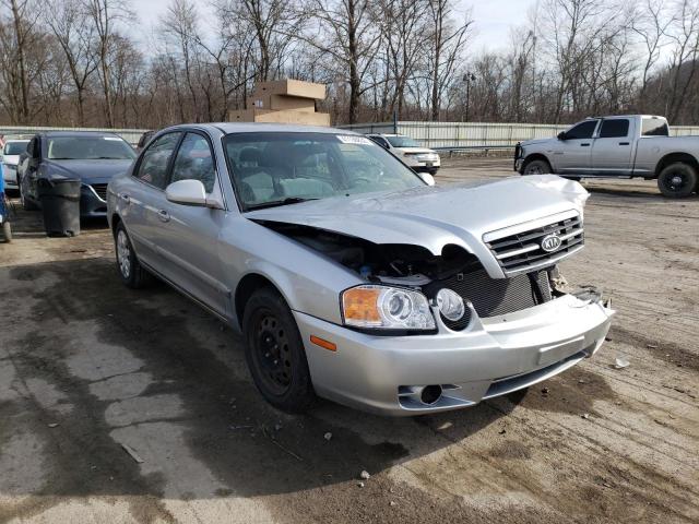 Salvage cars for sale from Copart Ellwood City, PA: 2004 KIA Optima LX