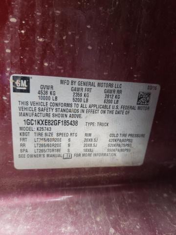 2016 CHEVROLET .CK2500 1GC1KXE82GF185438