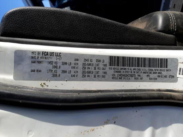 2017 DODGE DURANGO SX 1C4RDHAG3HC766272