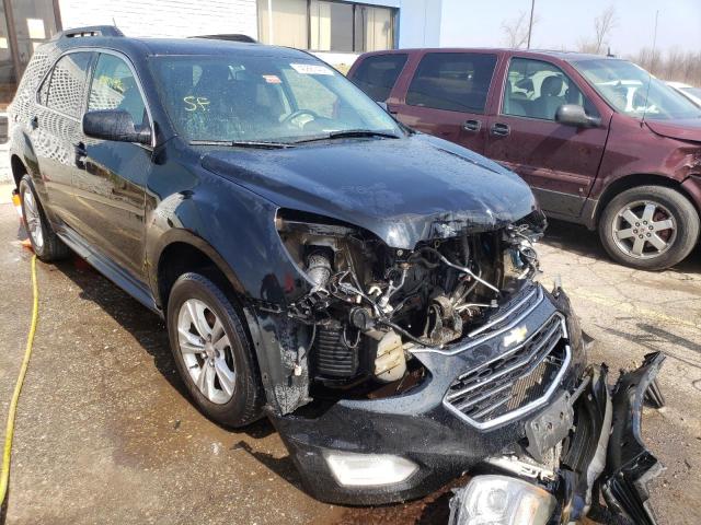 Salvage cars for sale from Copart Woodhaven, MI: 2016 Chevrolet Equinox LT
