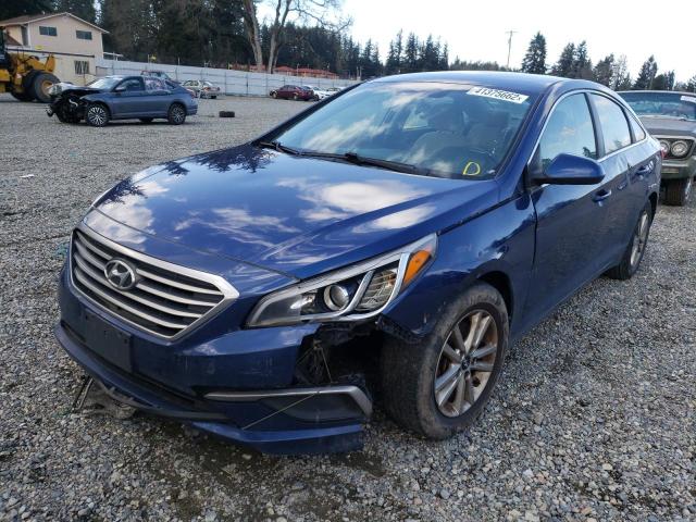 5NPE24AF3HH461704 Hyundai Sonata Se 2017. Фото: 1