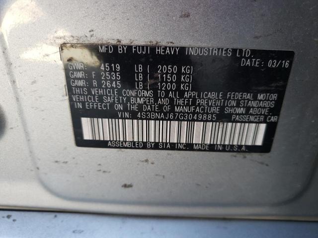 4S3BNAJ67G3049885 Subaru Legacy 2.5i Limited