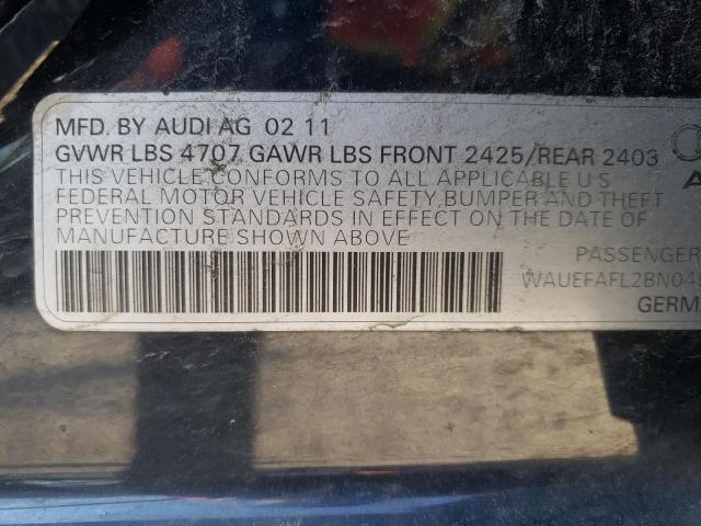 WAUEFAFL2BN045679 Audi A4 Premium 2011. Фото: 9