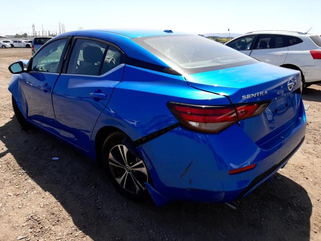 2022 NISSAN SENTRA 3N1AB8CV9NY251216